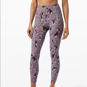 LULULEMON FAST AND FREE 25” NULUX - SIZE 4